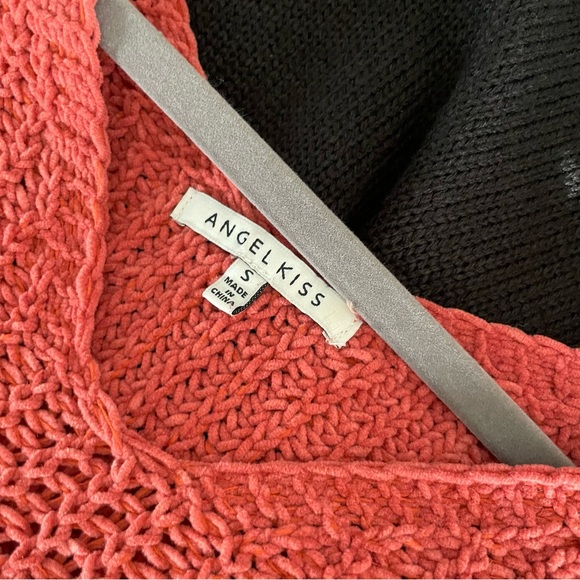 Angel Kiss Burnt Orange / Red Sweater S - Picture 3 of 3